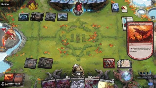 Watch MTG Arena Video Replay - Rakdos Reanimator by HamHocks42 VS Orzhov Midrange by TheXiled - Standard Challenge Match