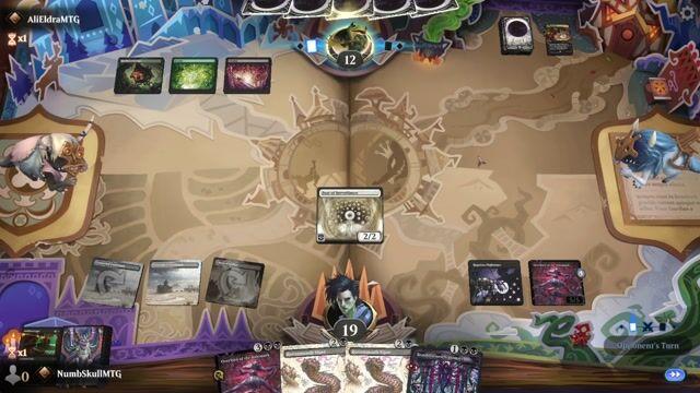 Watch MTG Arena Video Replay - Orzhov Midrange by NumbSkullMTG VS Golgari Analyst by AliEldraMTG - Standard Ranked