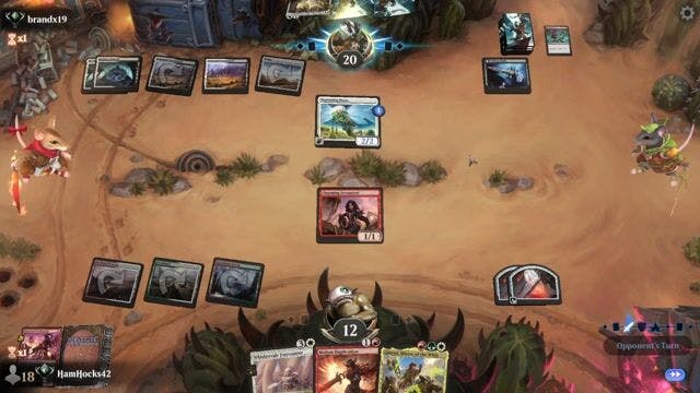 Watch MTG Arena Video Replay - Rogue by HamHocks42 VS Orzhov Midrange by brandx19 - Standard Ranked