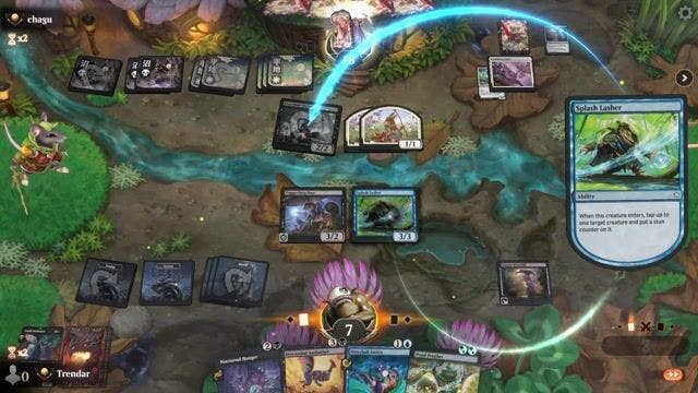 Watch MTG Arena Video Replay - BU by Trendar VS BGW by chagu - Quick Draft Ranked