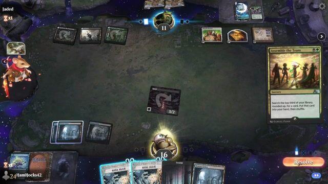 Watch MTG Arena Video Replay - Dimir Tempo by HamHocks42 VS Charbelcher by Jaded - Timeless Play