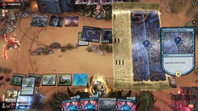 Watch MTG Arena Video Replay -  by HamHocks42 VS Rogue by roughneck - Standard Traditional Ranked