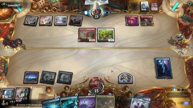 Watch MTG Arena Video Replay - Dimir Control by A$AP  VS Boros Aggro by Ganeshh77 - Historic Ranked