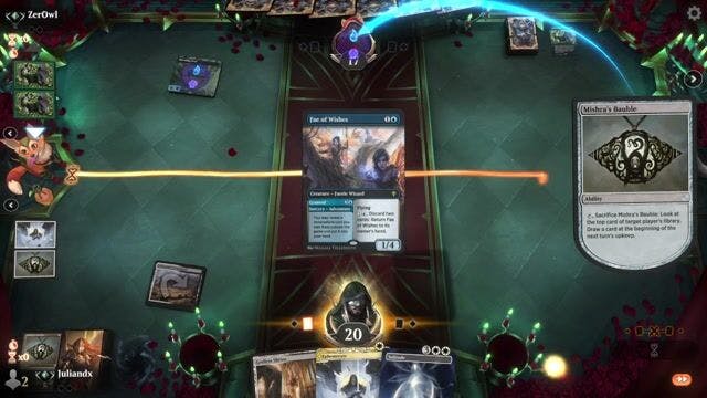 Watch MTG Arena Video Replay - Orzhov Scam by Juliandx VS 4 Color Show and Tell by ZerOwl - Timeless Traditional Ranked