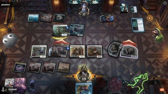 Watch MTG Arena Video Replay - Jeskai Convoke by Grindalf VS Jeskai Convoke by plumbeo - Standard Challenge Match