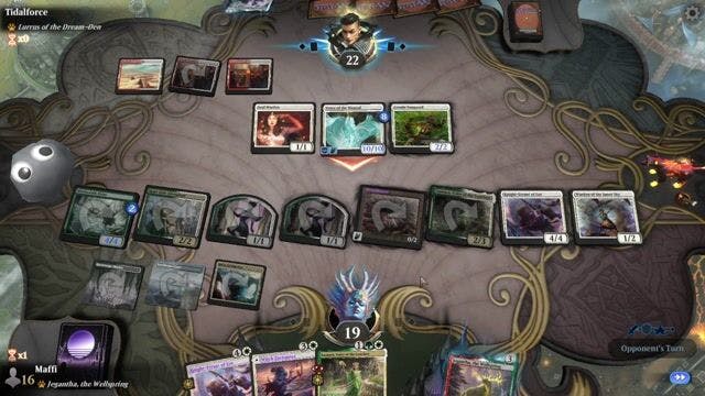 Watch MTG Arena Video Replay - Bant Convoke by Maffi VS Boros Aggro by Tidalforce - Historic Play