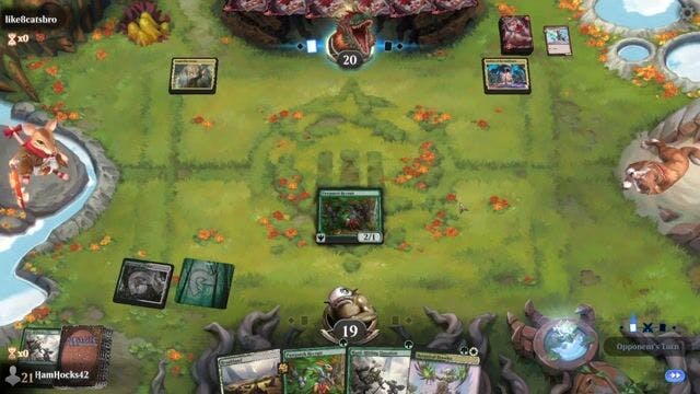 Watch MTG Arena Video Replay - Selesnya Counters by HamHocks42 VS Domain Ramp by like8catsbro - Standard Play