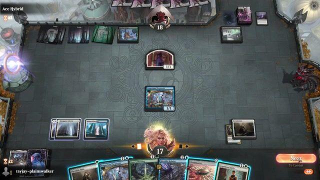 Watch MTG Arena Video Replay - Azorius Artifacts by tayjay-plainswalker VS Golgari Sacrifice by Ace Hybrid - Historic Play