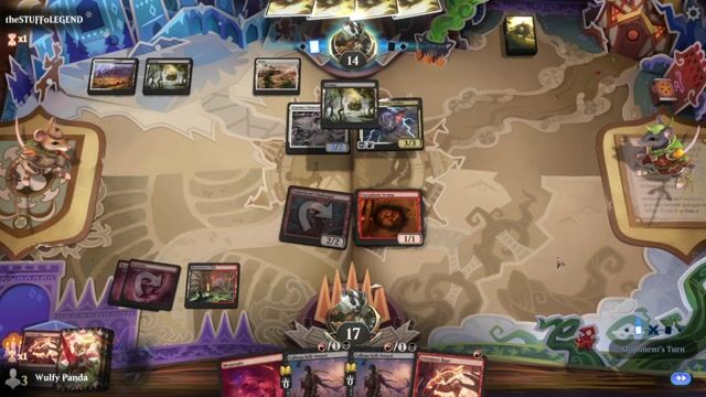 Watch MTG Arena Video Replay -  by Wulfy Panda VS Esper Midrange by theSTUFFoLEGEND - Standard Event