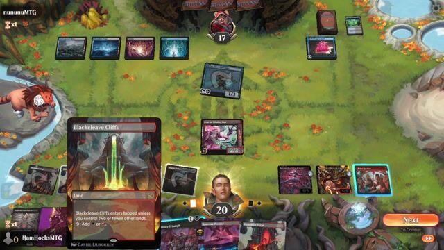 Watch MTG Arena Video Replay - Mardu Midrange by HamHocksMTG VS Dimir Proft by nununuMTG - Standard Play - Streamer Event