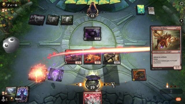 Watch MTG Arena Video Replay - BR by Moris VS BGW by ディ一太 - Premier Draft Ranked