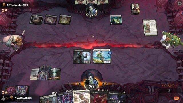 Watch MTG Arena Video Replay - Orzhov Midrange by NumbSkullMTG VS Mardu Tokens by MTGABrewLabMTG - Standard Ranked