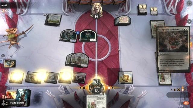 Watch MTG Arena Video Replay - Boros Control by Wulfy Panda VS Rogue by moti - Standard Event