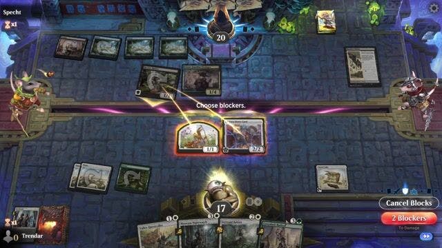 Watch MTG Arena Video Replay - GW by Trendar VS BU by Specht - Jump In