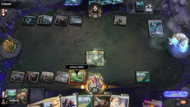 Watch MTG Arena Video Replay - 4 Color Omnath by orchetto VS Rogue by lythande - Timeless Metagame Challenge