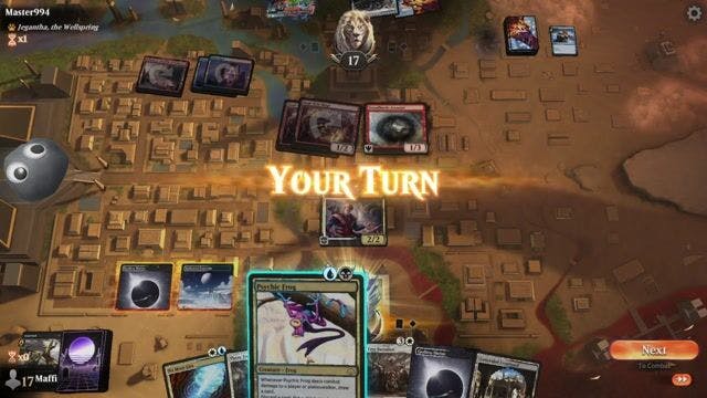 Watch MTG Arena Video Replay - Esper Blink by Maffi VS Izzet Spells by Master994 - Historic Play