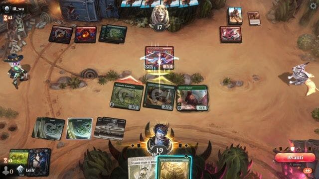 Watch MTG Arena Video Replay - GW by Leifr VS GRW by ill_wu - Quick Draft Ranked