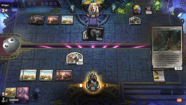 Watch MTG Arena Video Replay - BW by Grindalf VS BW by Wtiger - Jump In