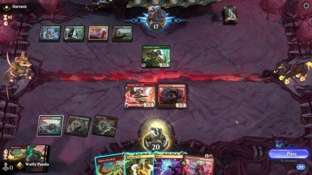 Watch MTG Arena Video Replay -  by Wulfy Panda VS Sultai Beanstalk by Dartaoz - Standard Traditional Ranked