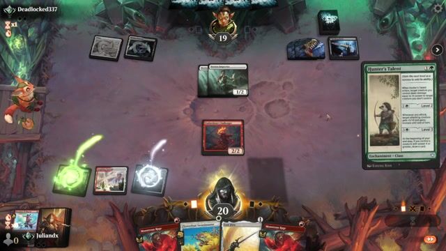 Watch MTG Arena Video Replay - Naya Mice by Juliandx VS Orzhov Midrange by Deadlocked337 - Standard Traditional Ranked