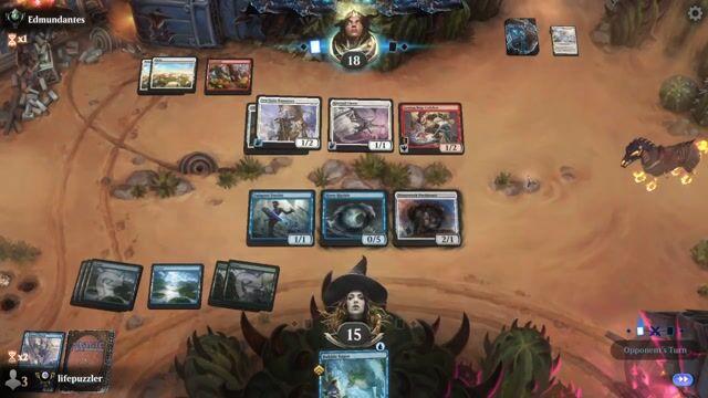 Watch MTG Arena Video Replay - GU by lifepuzzler VS RW by Edmundantes - Premier Draft Ranked