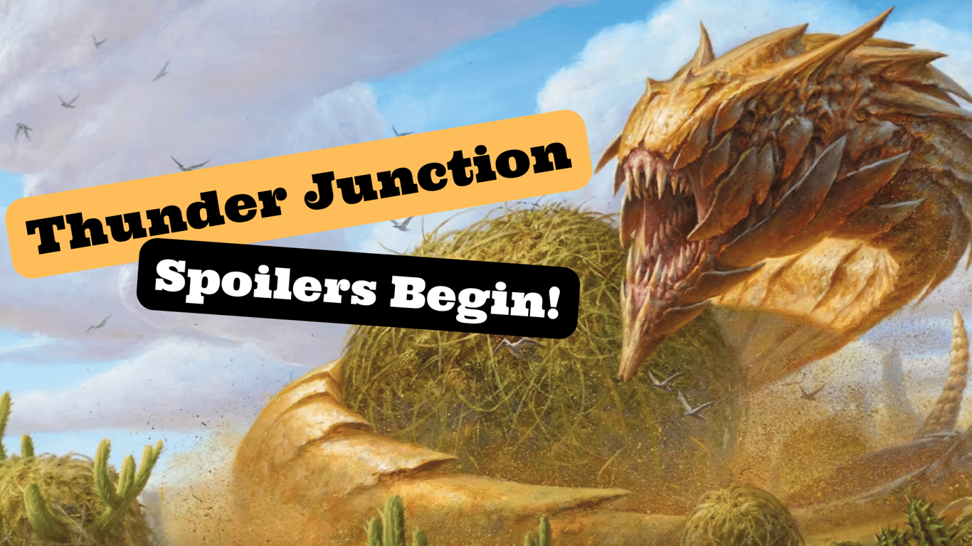 Get the latest on Thunder Junction with day one spoilers. Dive deep into new Magic: The Gathering card reveals and their potential impact.