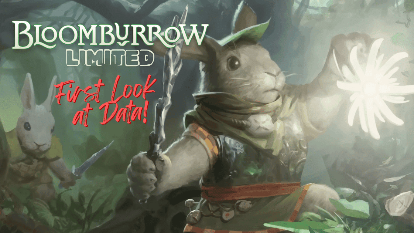 Explore our initial analysis of Bloomburrow Limited data. Discover key insights, trends, and strategies to boost your MTG draft success!