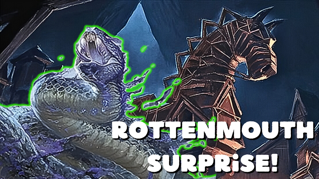 Unleash the power of Rottenmouth Viper and Smuggler's Surprise in this Standard MTG deck. Outsmart your opponents with surprise tactics!