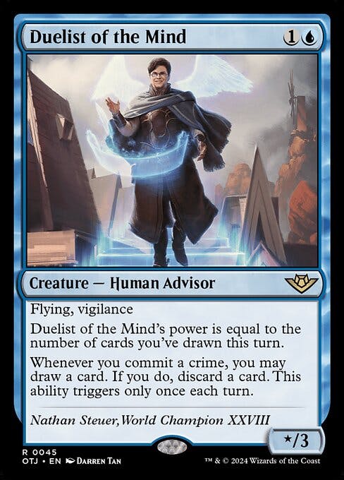 Magic the Gathering Card - Duelist of the Mind - MTG Circle