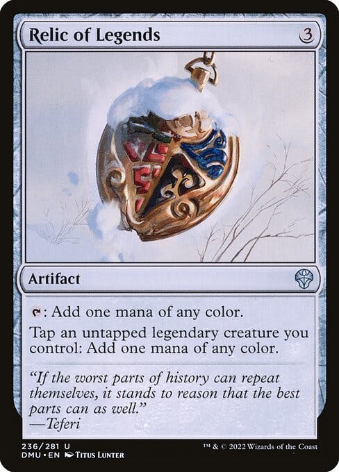 Magic the Gathering Card - Relic of Legends - MTG Circle