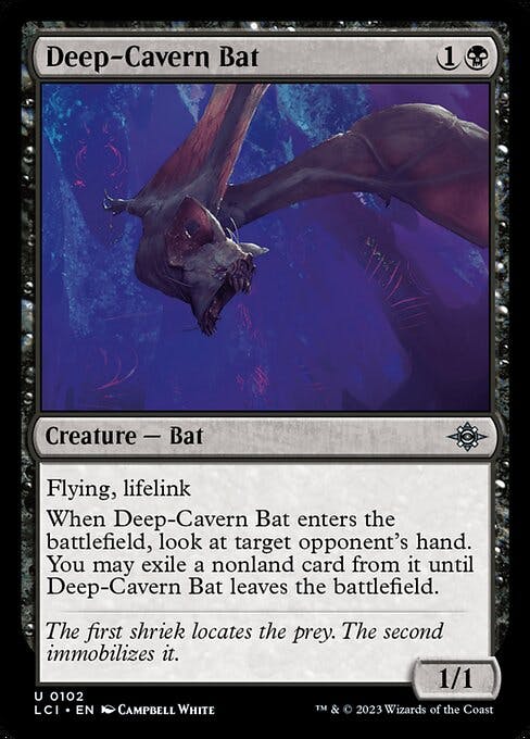 Magic the Gathering Card - Deep-Cavern Bat - MTG Circle