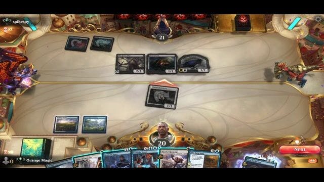 Watch MTG Arena Video Replay - Esper Vehicles by Orange Magic VS Rats by spikespy - Historic Ranked