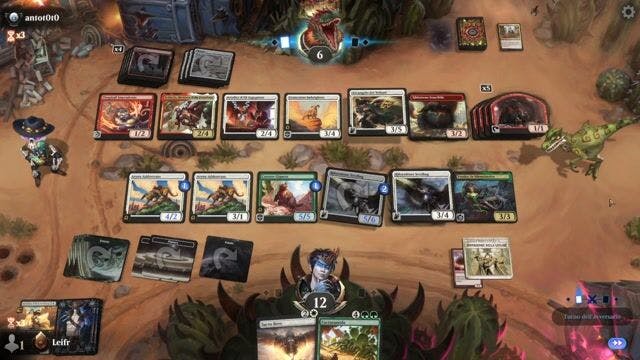 Watch MTG Arena Video Replay - BGW by Leifr VS RW by antot0t0 - Premier Draft