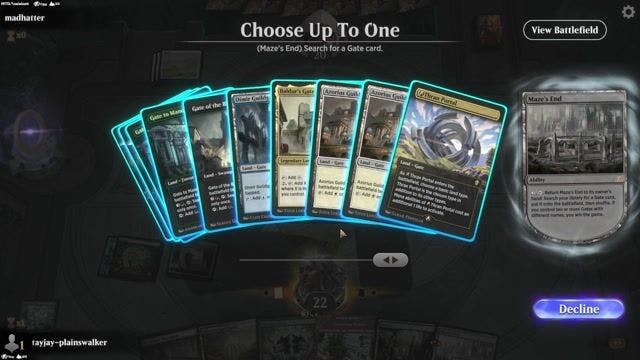 Watch MTG Arena Video Replay - Happily Ever After by tayjay-plainswalker VS Mono White Lifegain by madhatter - Historic Play