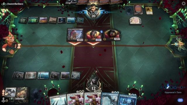 Watch MTG Arena Video Replay - Azorius Control by Juliandx VS Esper Midrange by FostertheDave - Standard Traditional Ranked