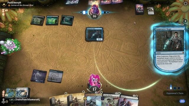 Watch MTG Arena Video Replay - 4 Color Reclamation by FruitsPunchSamuraiG VS Sultai Death's Shadow by Paulymorph - Timeless Traditional Ranked