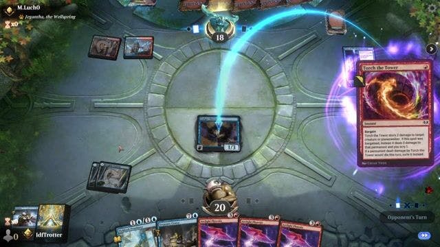 Watch MTG Arena Video Replay - Izzet Phoenix by IdfTrotter VS Izzet Proliferate by M.Luch0 - Explorer Ranked