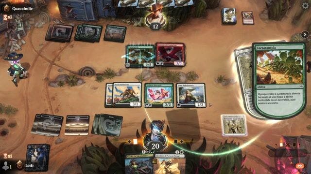 Watch MTG Arena Video Replay - BGW by Leifr VS GR by Guacaholic - Premier Draft