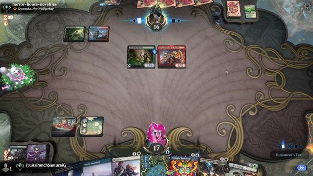 Watch MTG Arena Video Replay - 4 Color Reclamation by FruitsPunchSamuraiG VS Zoo by horror-house-novelties - Timeless Traditional Ranked