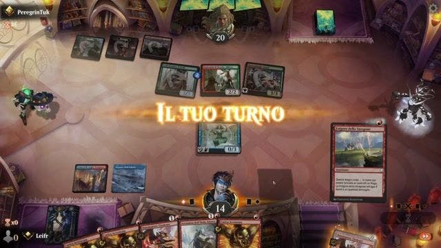 Watch MTG Arena Video Replay - Izzet Wizards by Leifr VS Gruul Company by PeregrinTuk - Historic Ranked