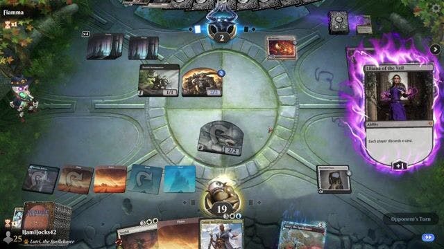 Watch MTG Arena Video Replay - Azorius Control by HamHocks42 VS Necropotence by Fiamma - Timeless Play