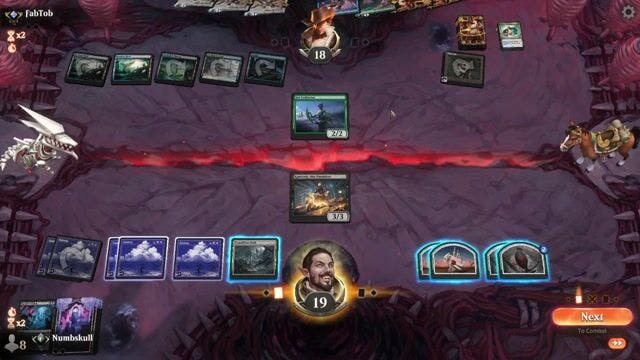 Watch MTG Arena Video Replay - Mono Black by Numbskull VS Sultai Midrange by FabTob - Alchemy Traditional Ranked