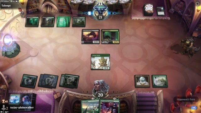 Watch MTG Arena Video Replay - Happily Ever After by tayjay-plainswalker VS Golgari Deathtouch by Talonpt - Historic Play