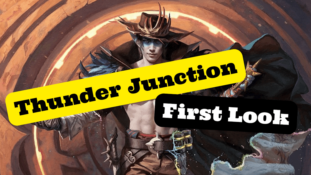 Explore Thunder Junction, the latest Magic: The Gathering set. Get an exclusive first look at its themes, cards, and strategies.